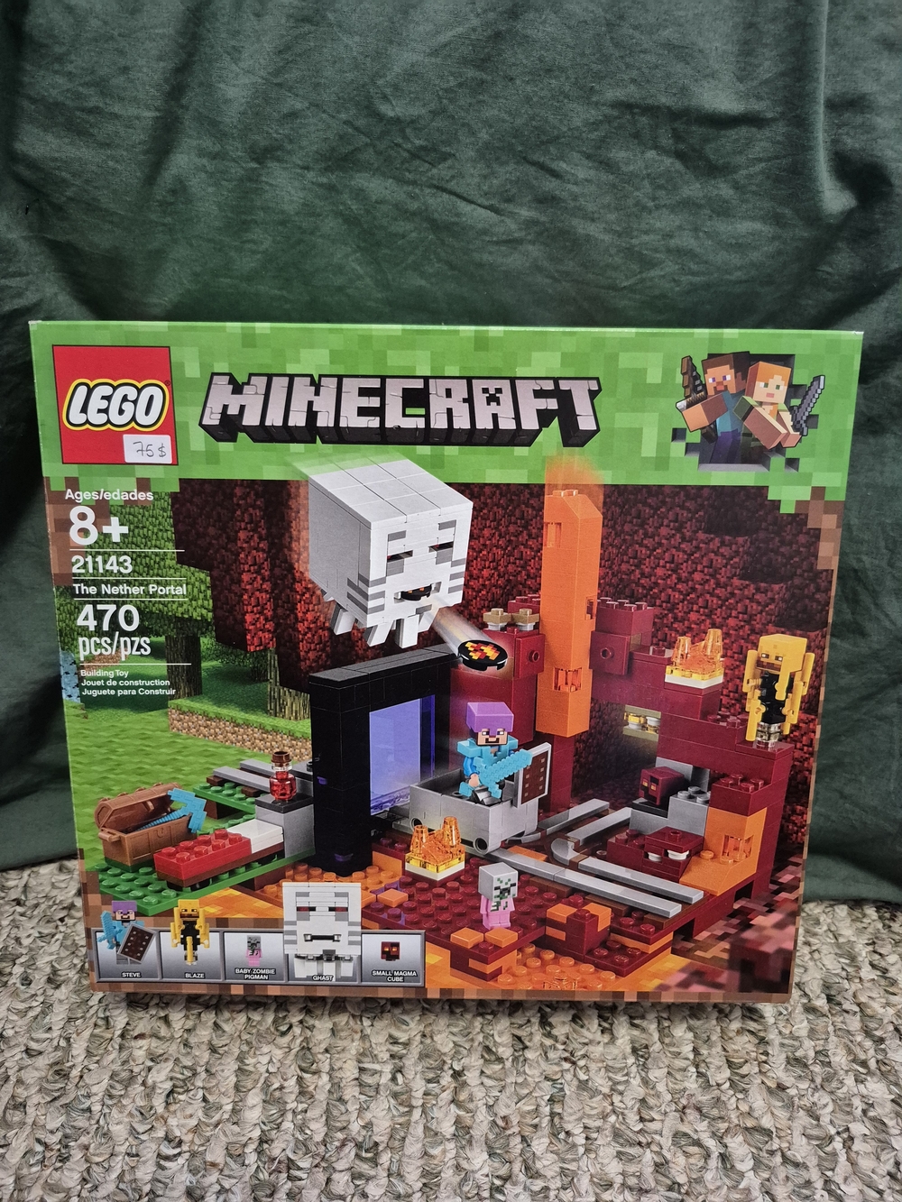 Lego Minecraft Nether Portal Playset - 21143